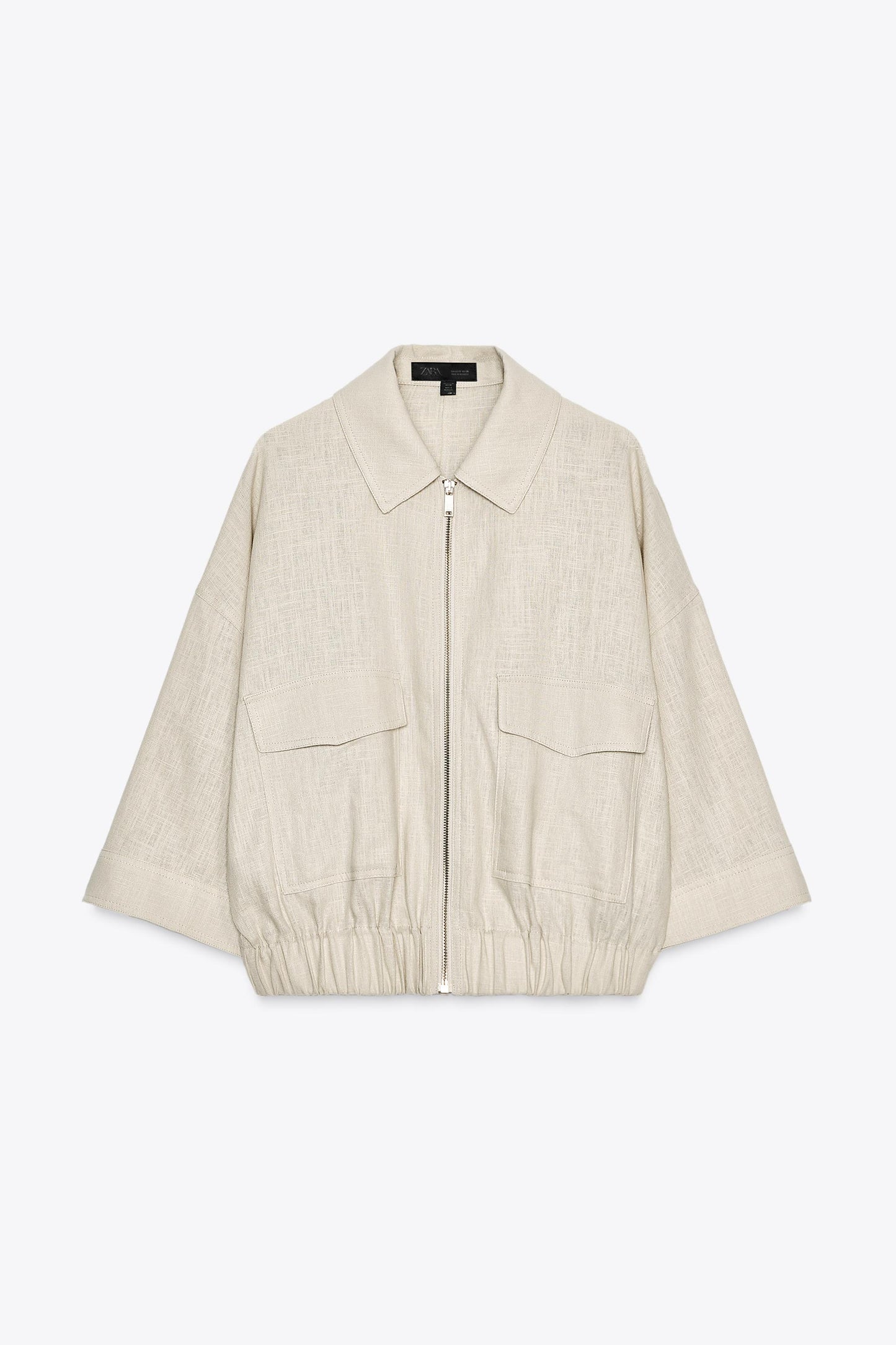 Veste Saharienne En Lin